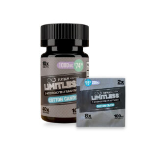 Limitless Platinum 7-Hydroxymitragynine Cotton Candy Tablets 100mg