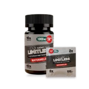 Limitless Platinum 7-Hydroxymitragynine Watermelon Tablets 100mg